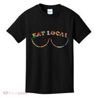 Funny Breastfeeding Meme Mom Eat Local Kids T-Shirt thumb 0