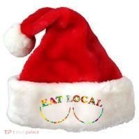 Funny Breastfeeding Meme Mom Eat Local Santa Hat thumb 0