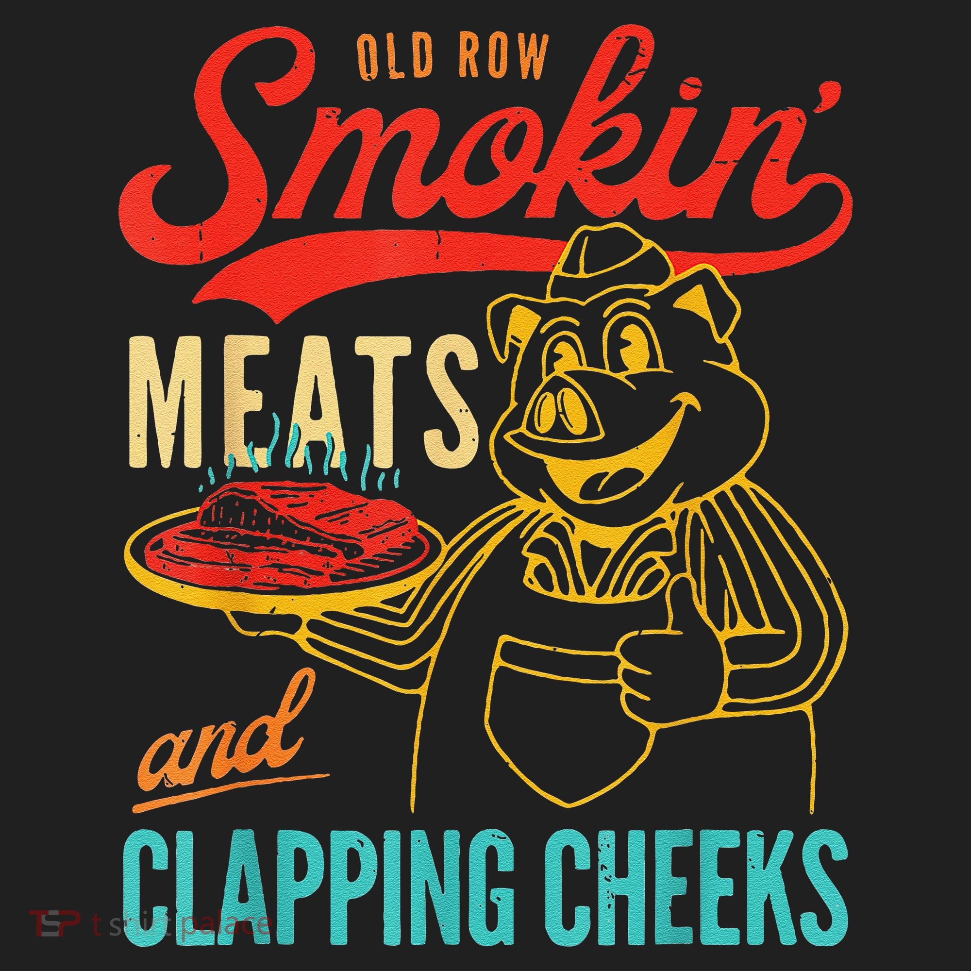 Funny Bbq Meat Groovy Smoking Meats And Clapping Cheeks Tumbler