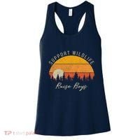 Funny Busy Mom Raising Boy Wildlife Novelty Gift Women's Tank Top thumb 0