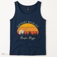 Funny Busy Mom Raising Boy Wildlife Novelty Gift Tank Top thumb 2