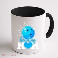 Funny Bowling Mom Mama MotherS Day Sport Lover Gift Coffee Mug thumb 1