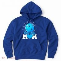 Funny Bowling Mom Mama MotherS Day Sport Lover Gift Hoodie thumb 0