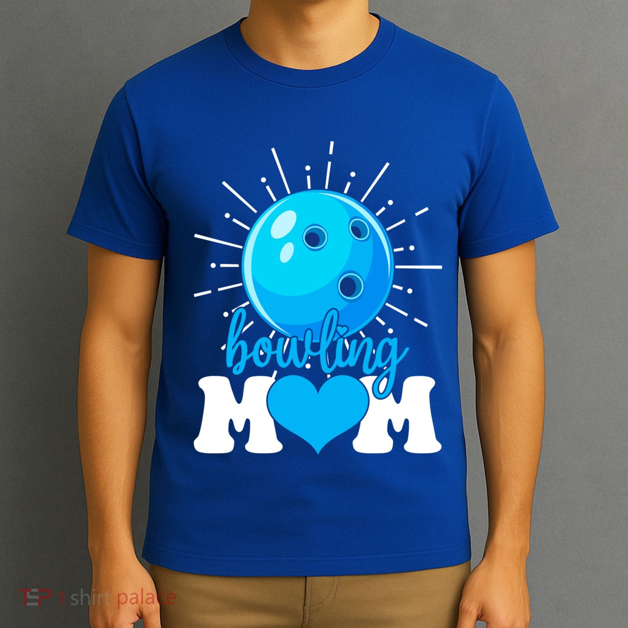 Funny Bowling Mom Mama MotherS Day Sport Lover Gift T-Shirt