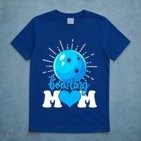 Funny Bowling Mom Mama MotherS Day Sport Lover Gift T-Shirt thumb 5