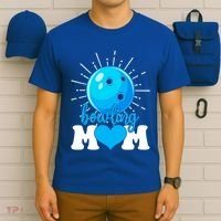 Funny Bowling Mom Mama MotherS Day Sport Lover Gift T-Shirt thumb 6