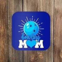 Funny Bowling Mom Mama MotherS Day Sport Lover Gift Coaster thumb 0