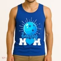Funny Bowling Mom Mama MotherS Day Sport Lover Gift Tank Top thumb 3