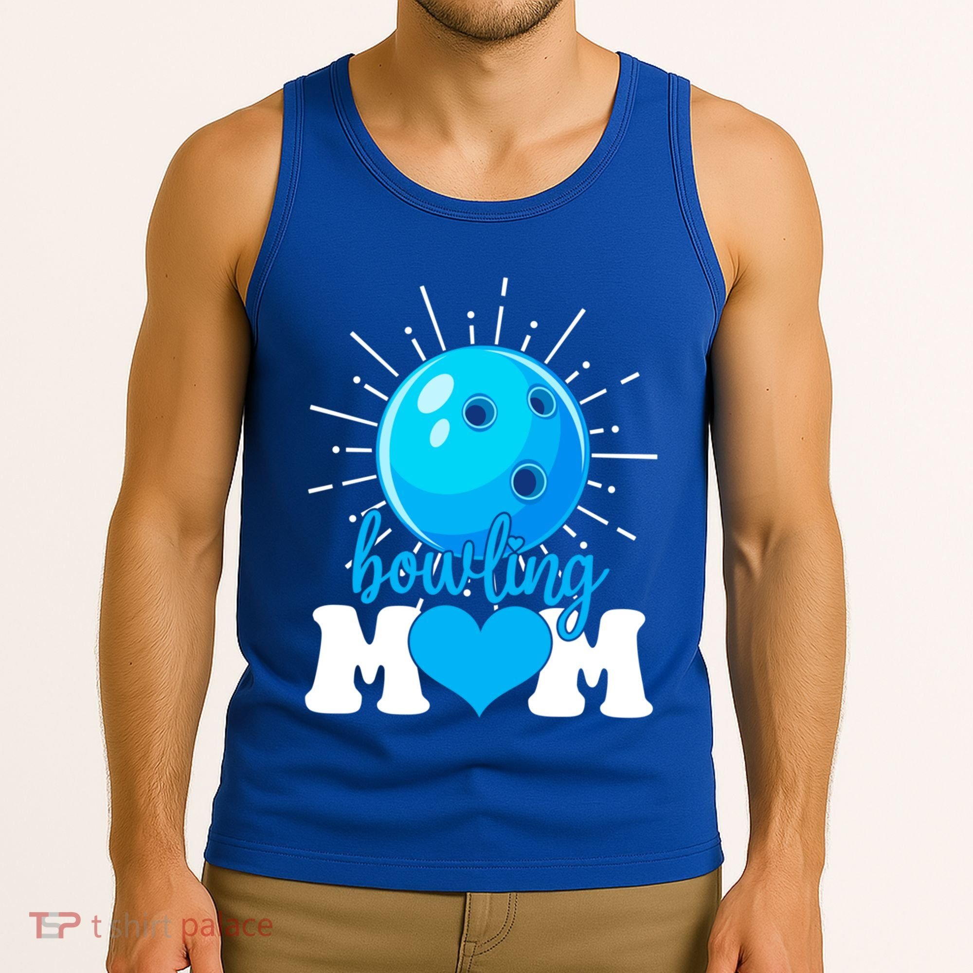 Funny Bowling Mom Mama MotherS Day Sport Lover Gift Tank Top