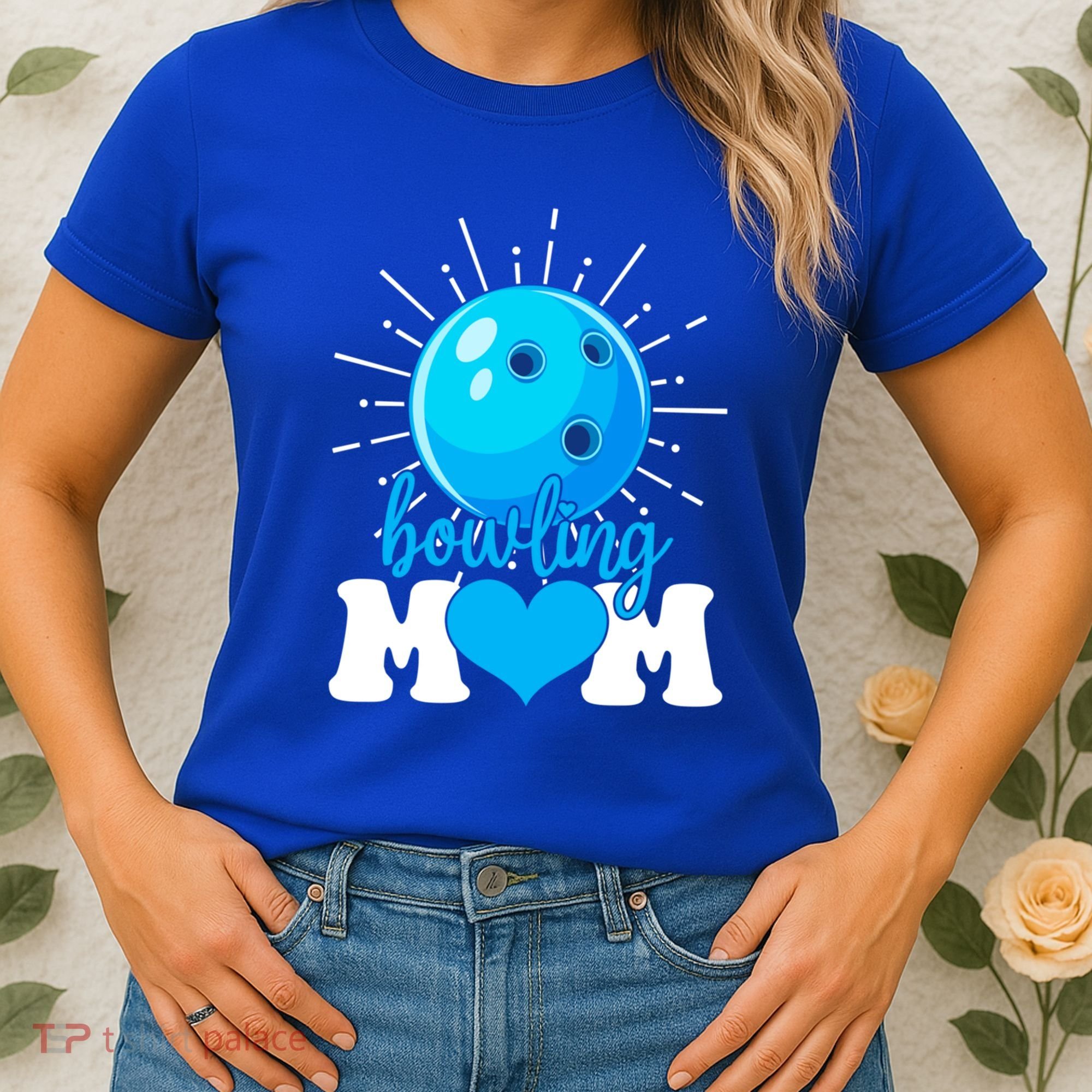Funny Bowling Mom Mama MotherS Day Sport Lover Gift Women's T-Shirt