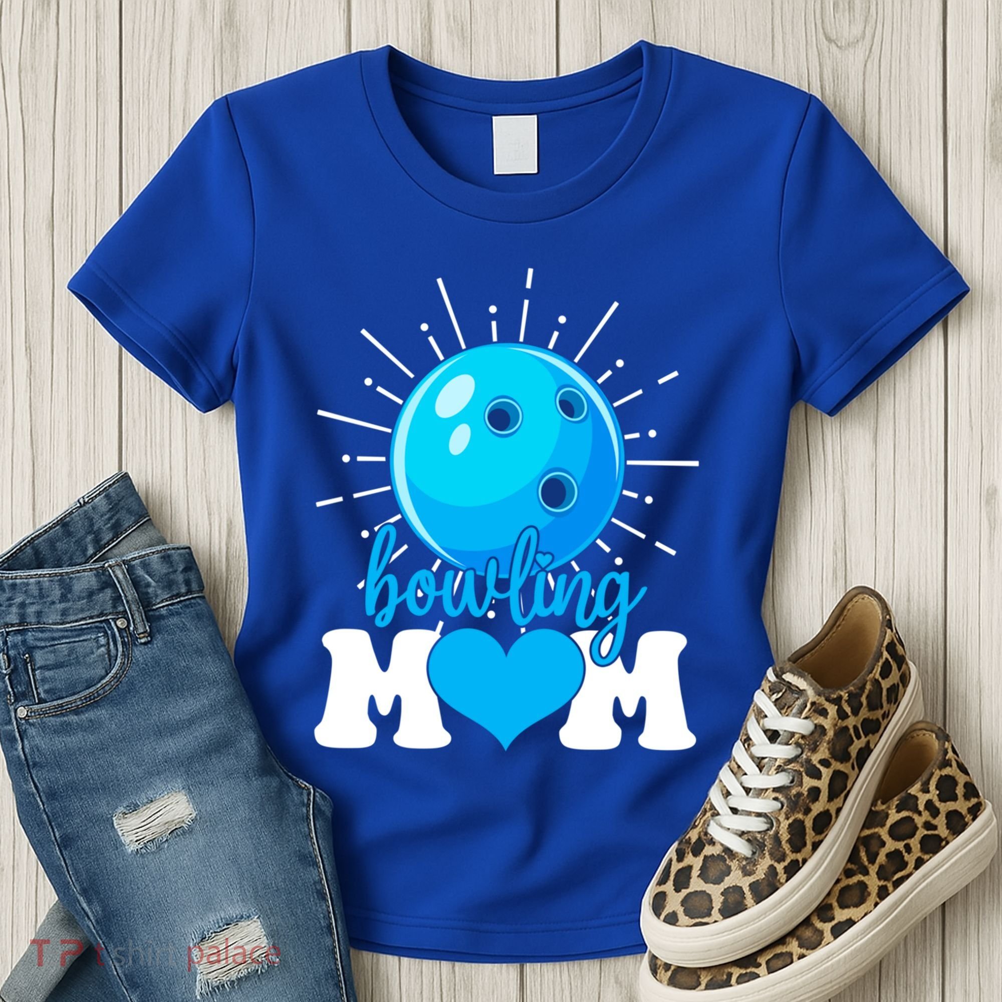 Funny Bowling Mom Mama MotherS Day Sport Lover Gift Women's T-Shirt