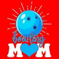 Funny Bowling Mom Mama MotherS Day Sport Lover Gift Santa Hat thumb 1