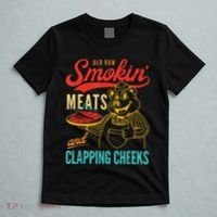 Funny Bbq Meat Groovy Smoking Fun T-Shirt thumb 5