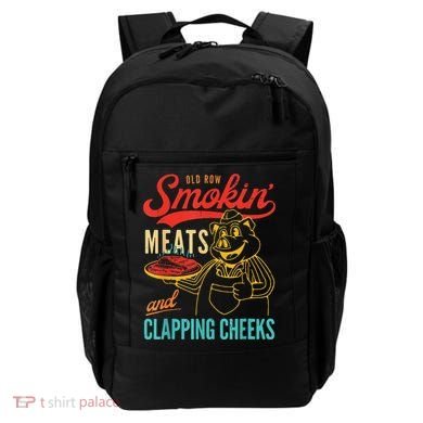 Funny Bbq Meat Groovy Smoking Fun Backpack
