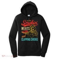 Funny Bbq Meat Groovy Smoking Fun Women's Hoodie thumb 0