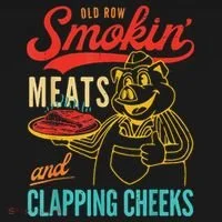 Funny Bbq Meat Groovy Smoking Fun Toddler Hoodie thumb 2