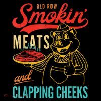 Funny Bbq Meat Groovy Smoking Fun Tank Top thumb 6
