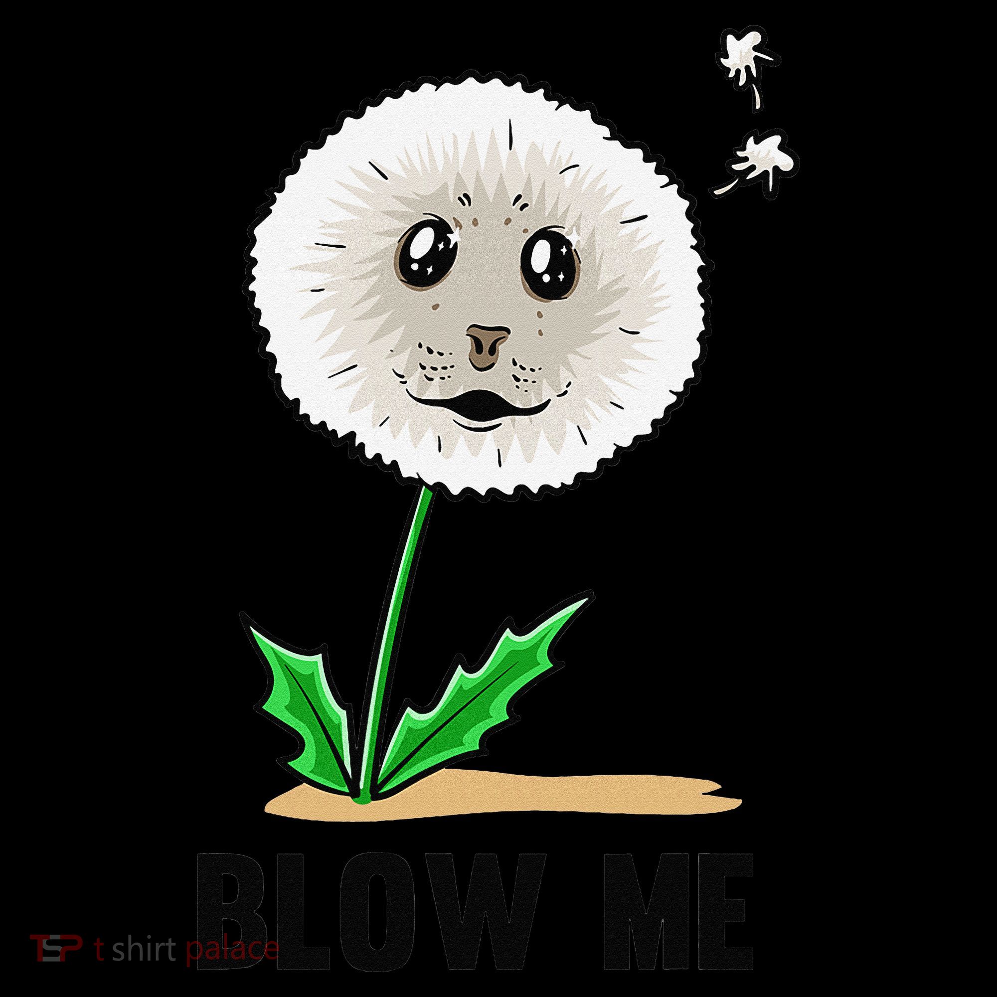 Funny Blow Me Seal Face Dandelion Meme Coffee Mug