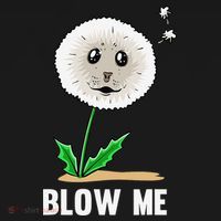 Funny Blow Me Seal Face Dandelion Meme Women's Tank Top thumb 5