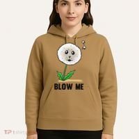 Funny Blow Me Seal Face Dandelion Meme Hoodie thumb 5