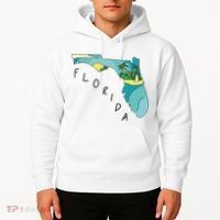 Florida Beach Map Hoodie thumb 2