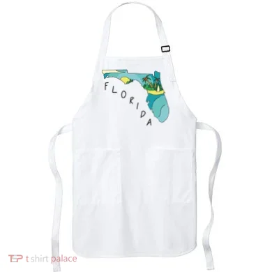 Florida Beach Map Apron