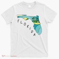 Florida Beach Map T-Shirt thumb 0