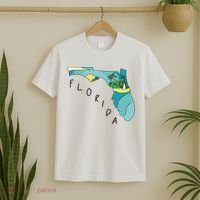 Florida Beach Map T-Shirt thumb 2