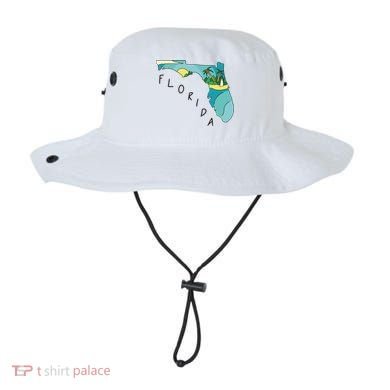 Florida Beach Map Bucket Hat