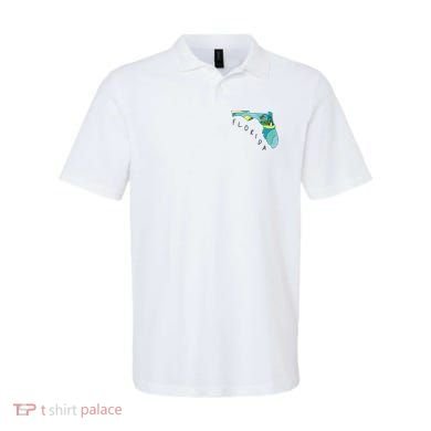 Florida Beach Map Polo