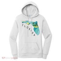 Florida Beach Map Women's Hoodie thumb 0