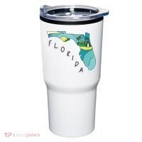 Florida Beach Map Tumbler thumb 0