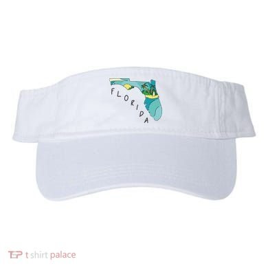 Florida Beach Map Visor