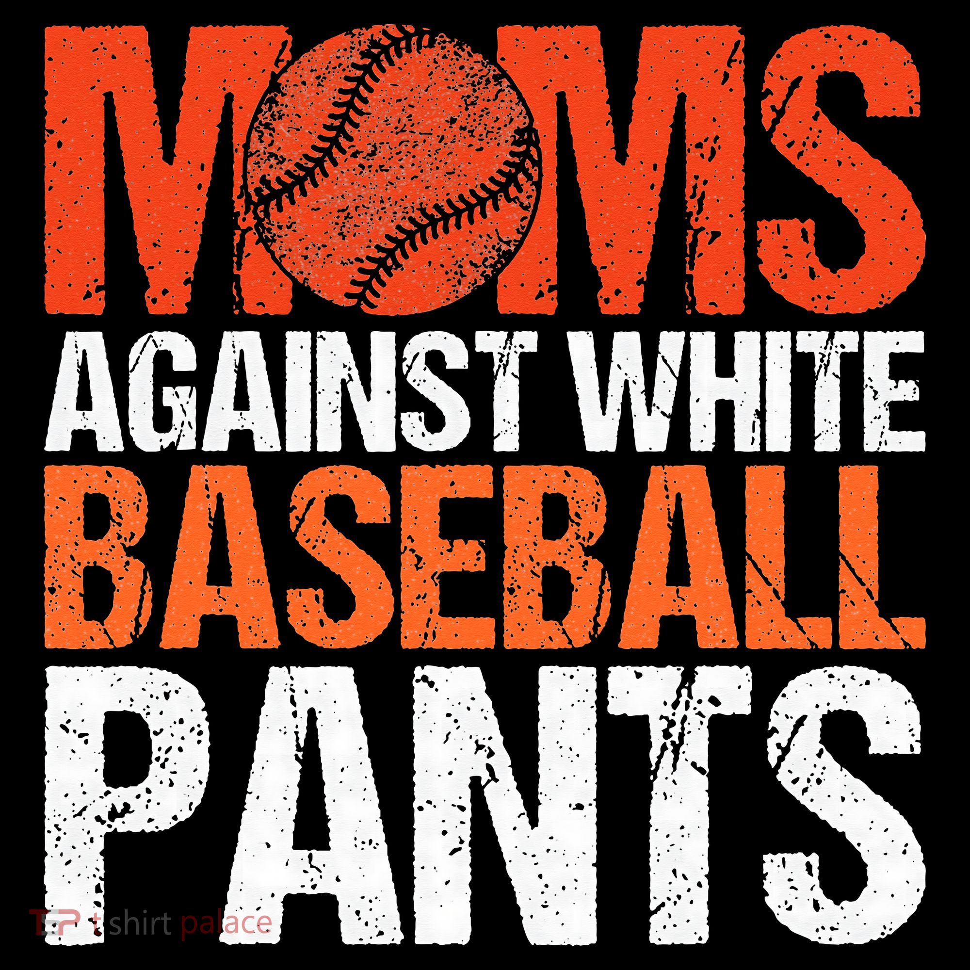 Funny Baseball Moms Against White Baseball Pants Women's Hoodie