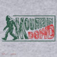 Funny Bigfoot Mountain Dude Hiking Camping Retro Gift Women's Racerback Cropped Tank thumb 2