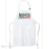 Funny Bigfoot Mountain Dude Hiking Camping Retro Gift Apron thumb 0