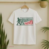 Funny Bigfoot Mountain Dude Hiking Camping Retro Gift T-Shirt thumb 2