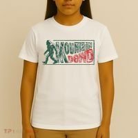 Funny Bigfoot Mountain Dude Hiking Camping Retro Gift T-Shirt thumb 4