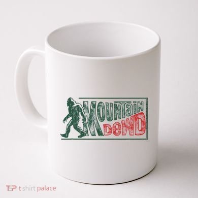 Funny Bigfoot Mountain Dude Hiking Camping Retro Gift Coffee Mug