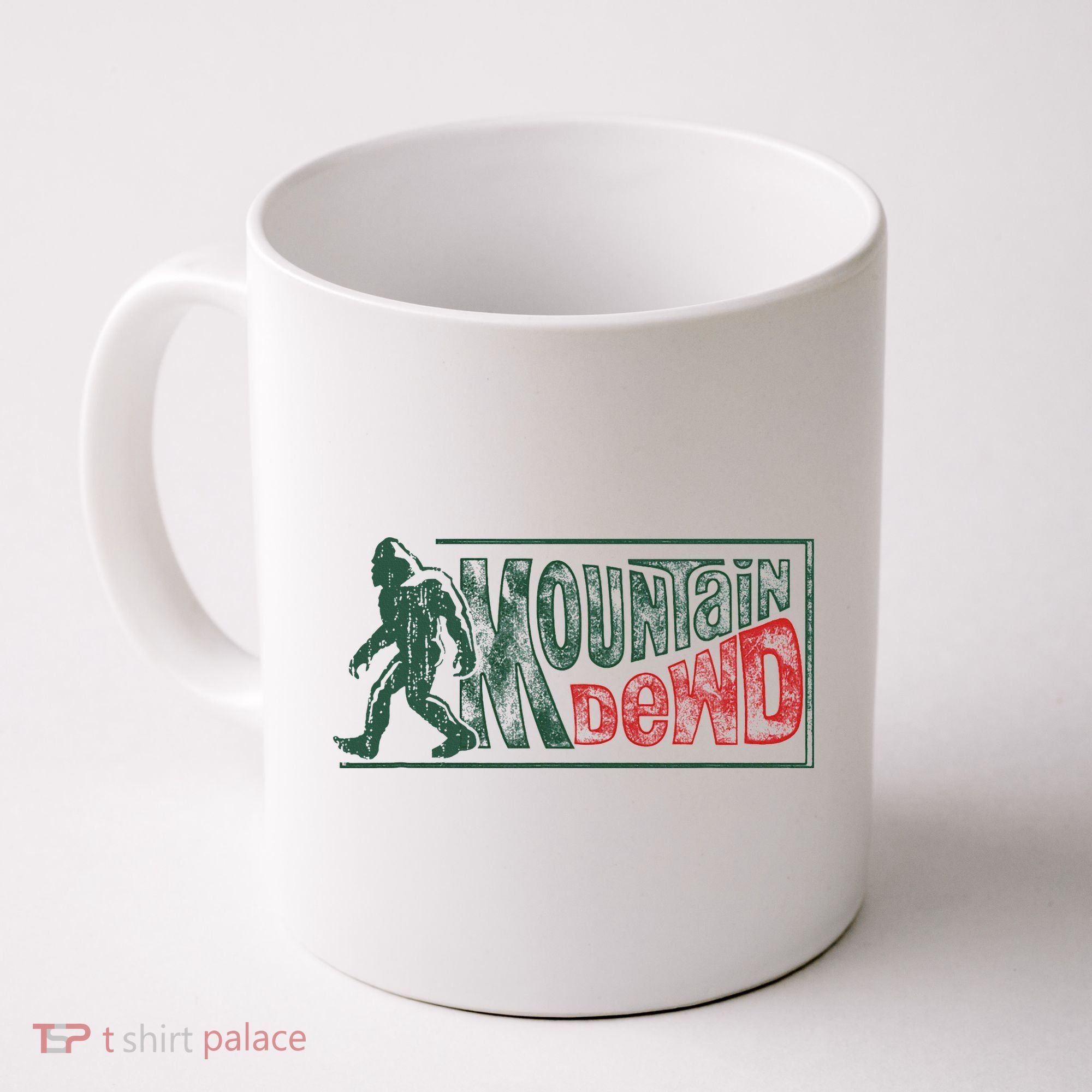 Funny Bigfoot Mountain Dude Hiking Camping Retro Gift Coffee Mug