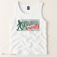 Funny Bigfoot Mountain Dude Hiking Camping Retro Gift Tank Top thumb 2