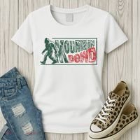 Funny Bigfoot Mountain Dude Hiking Camping Retro Gift Women's T-Shirt thumb 3
