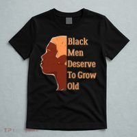 Funny Black M.e.n Deserve To Grow Old Black History Month T-Shirt thumb 5