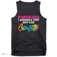 F Bomb Mom I Sprinkle That Shit Like Confetti Tank Top thumb 0