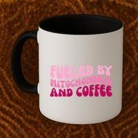 Fueled By Mitochondria And Coffee Funny Coffee Mug thumb 2