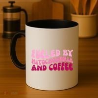 Fueled By Mitochondria And Coffee Funny Coffee Mug thumb 4