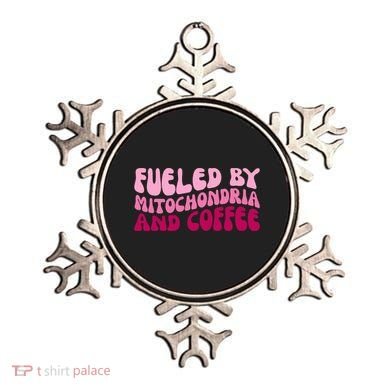 Fueled By Mitochondria And Coffee Funny Ornament