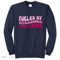 Fueled By Mitochondria And Coffee Funny Sweatshirt thumb 0