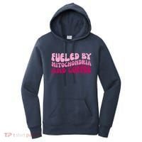 Fueled By Mitochondria And Coffee Funny Women's Hoodie thumb 0