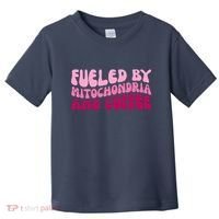 Fueled By Mitochondria And Coffee Funny Toddler T-Shirt thumb 0